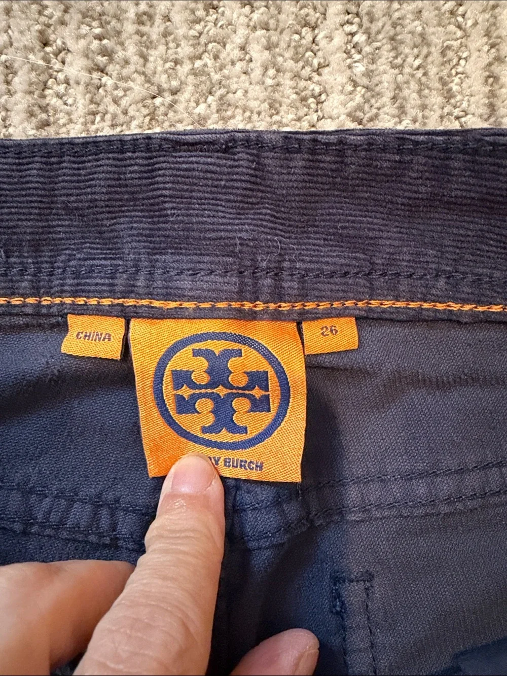 Tory Burch classic corduroy